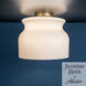 Harlowe 1 Light 14 inch Luxe Gold Flush Mount Ceiling Light, Large