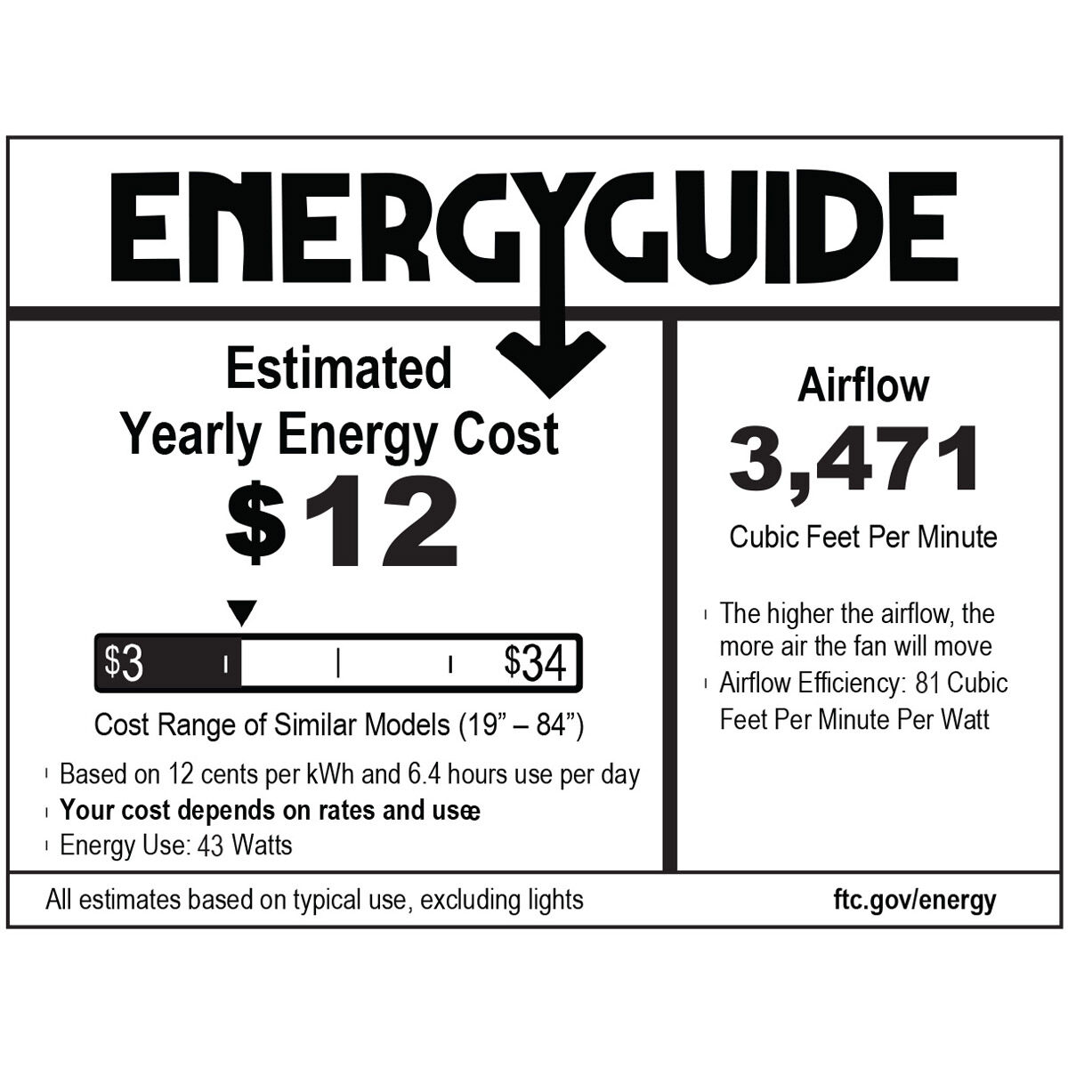 Leoni 48 inch Noble Bronze with Black Oak Grain/Dark Walnut Blades Ceiling Fan