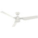 Cabo Frio 52 inch Fresh White Outdoor Ceiling Fan 