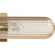 Beverly Glen 2 Light 22.9 inch Luxe Gold Bathroom Vanity Sconce Wall Light, Medium