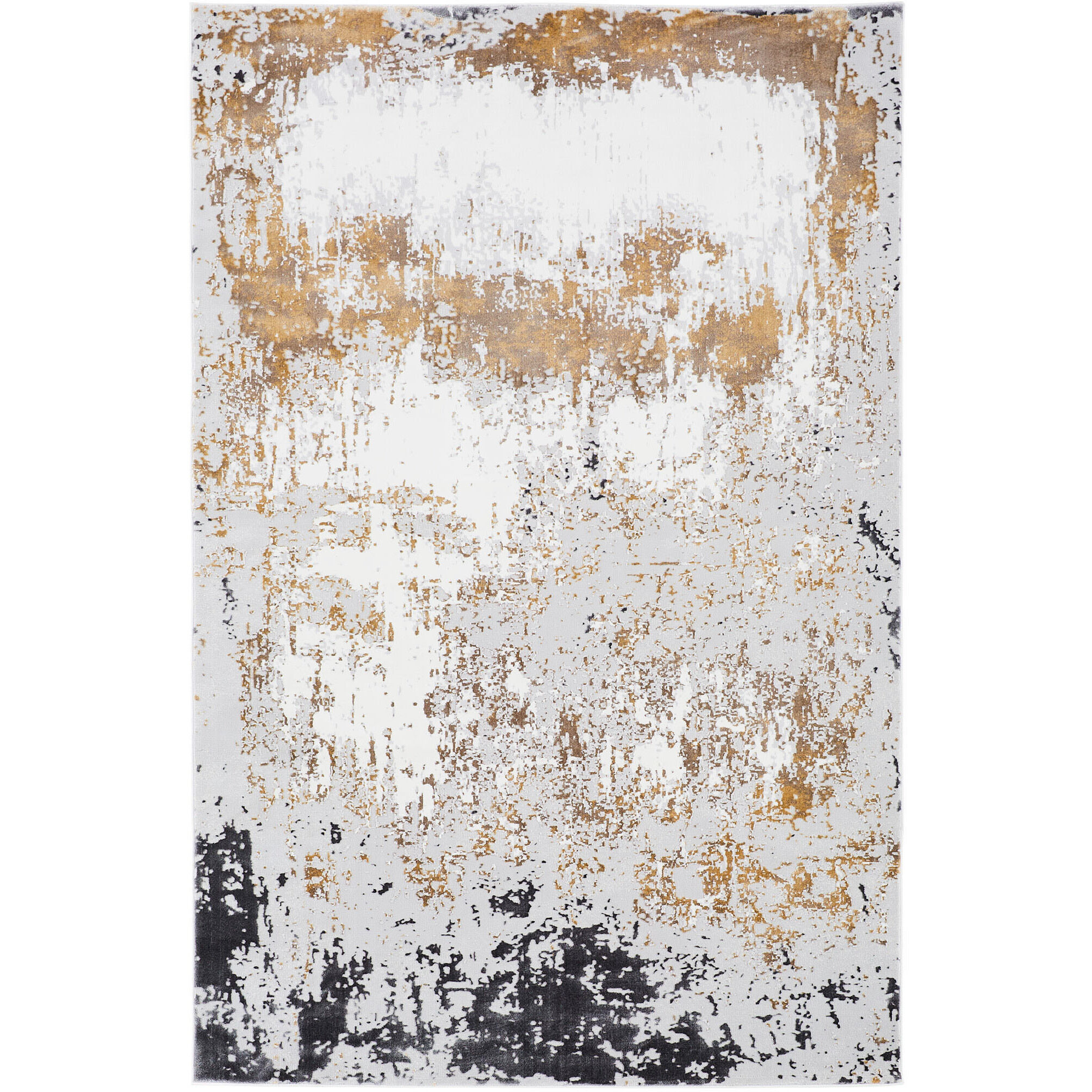 Veleka 90 X 63 inch Earth Tones Rug in 5 x 7