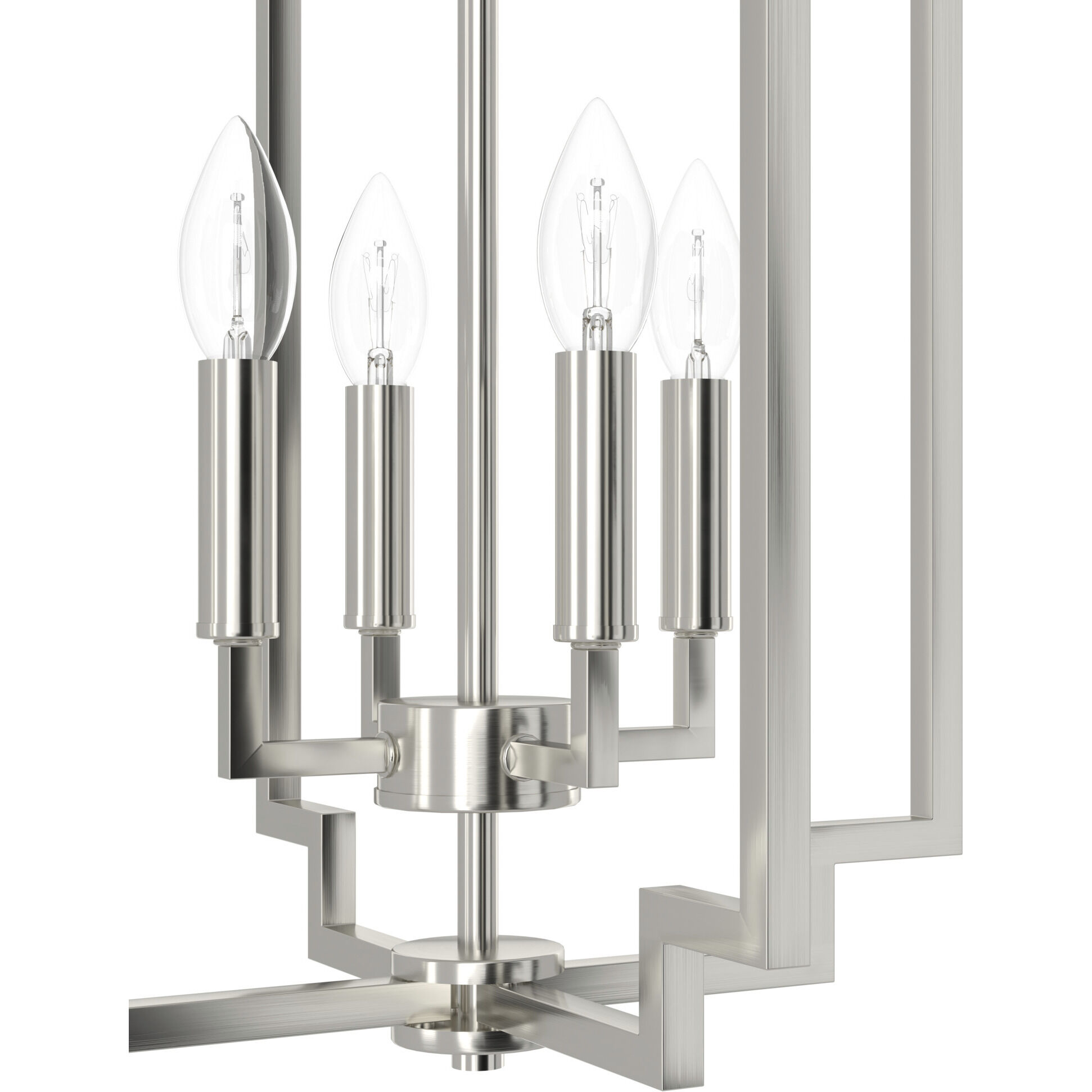 Zoanne 4 Light 14 inch Brushed Nickel Pendant Ceiling Light