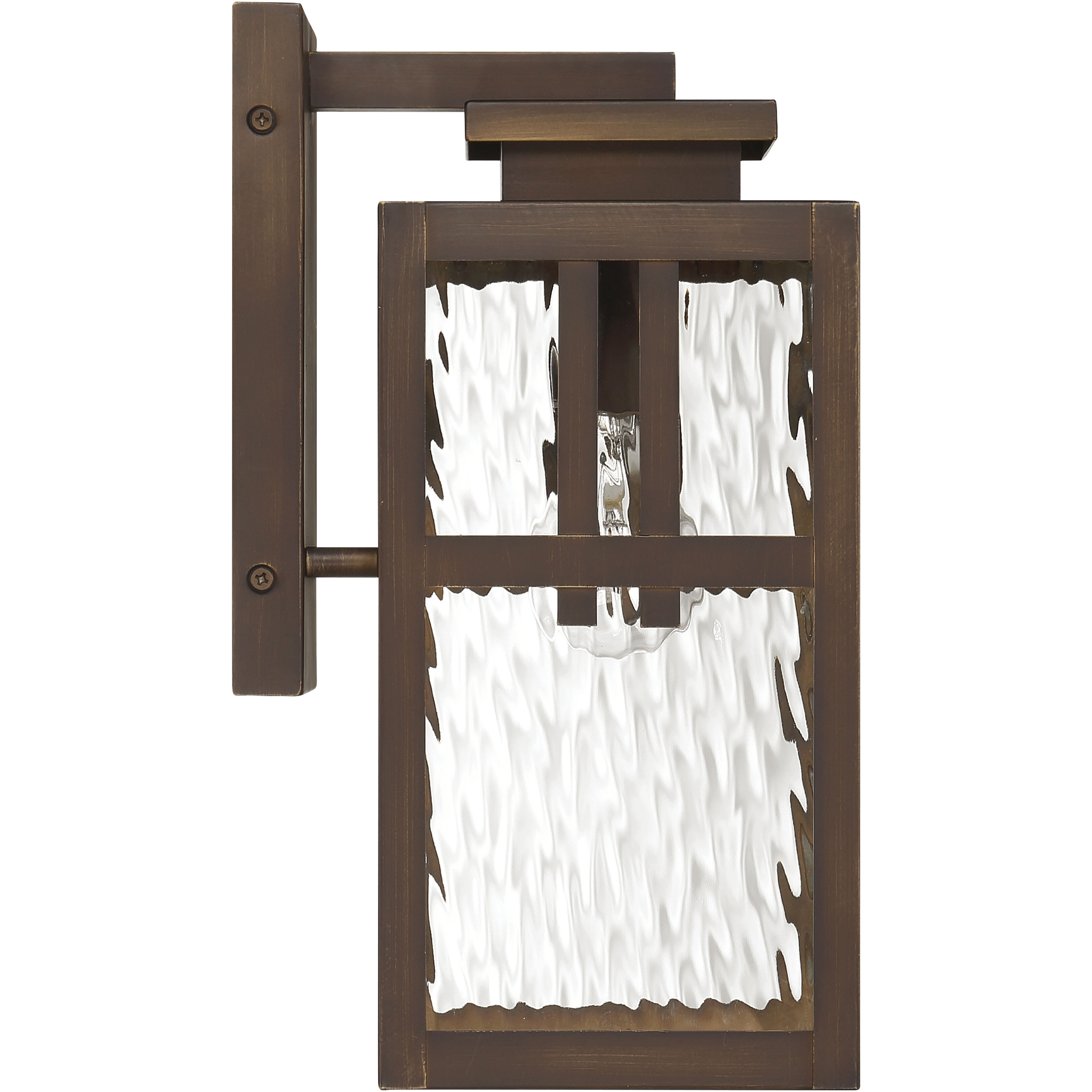 Aspenbrook 1 Light 14 inch Matte Bronze Outdoor Wall Light, Medium