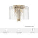 Gatz 4 Light 9.75 inch Alturas Gold Flush Mount Ceiling Light