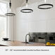 Van Nuys 1 Light 16 inch Matte Black Pendant Ceiling Light, Small