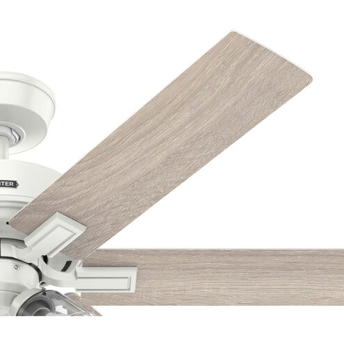 Fonthill 52 inch Fresh White with Light Oak/Fresh White Blades Ceiling Fan
