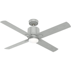 Visalia 52 inch Quartz Grey Outdoor Ceiling Fan