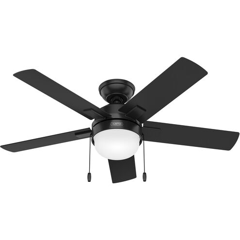 Zeal 44 inch Matte Black Ceiling Fan