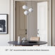 Saddle Creek 3 Light 17.25 inch Brushed Nickel Round Cluster Pendant Ceiling Light