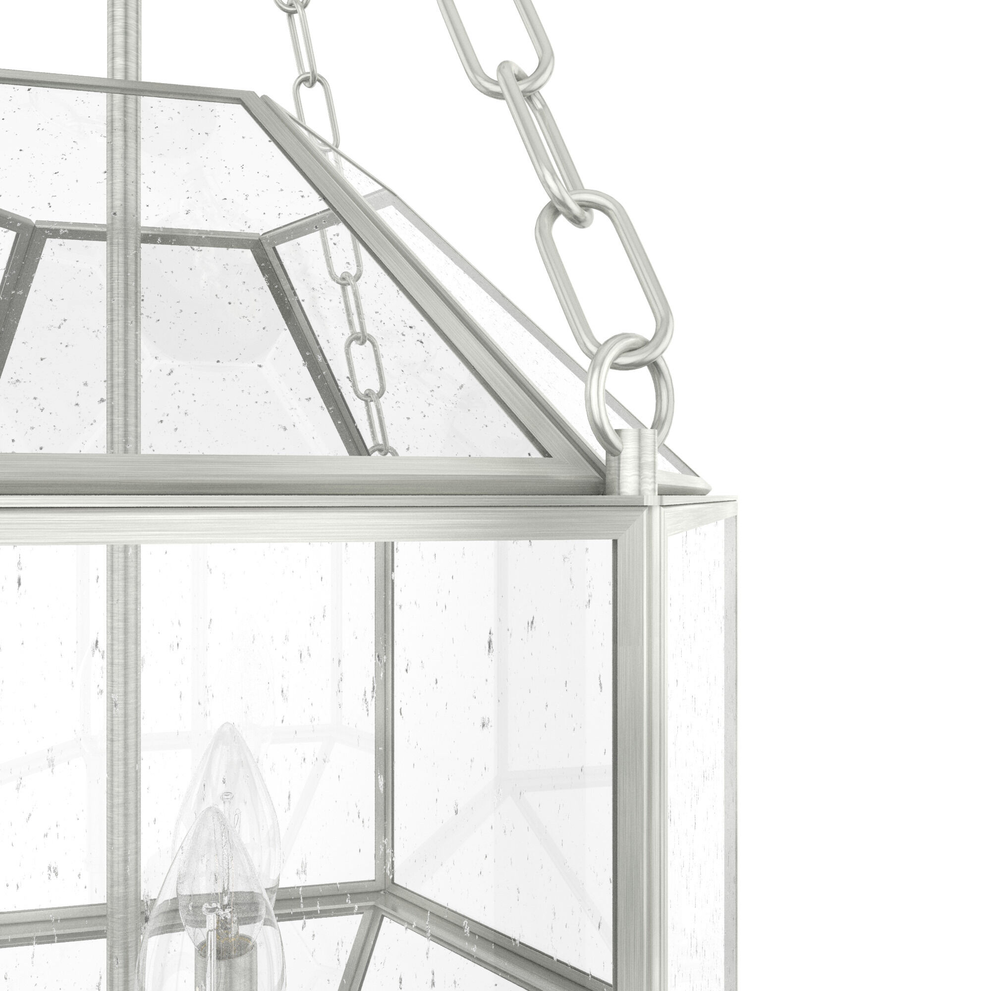 Indria 3 Light 13.25 inch Brushed Nickel Pendant Ceiling Light