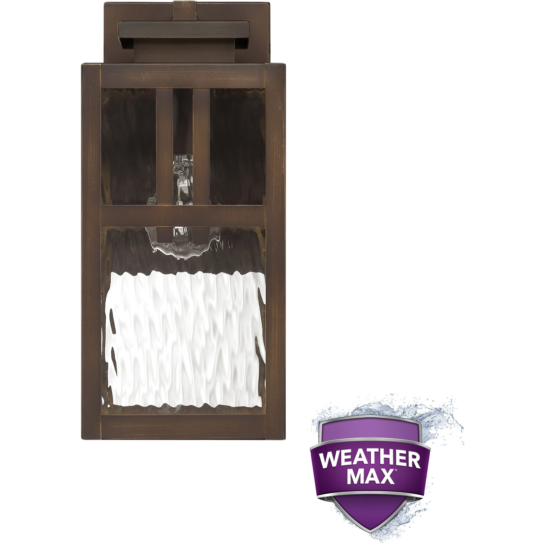 Aspenbrook 1 Light 14 inch Matte Bronze Outdoor Wall Light, Medium