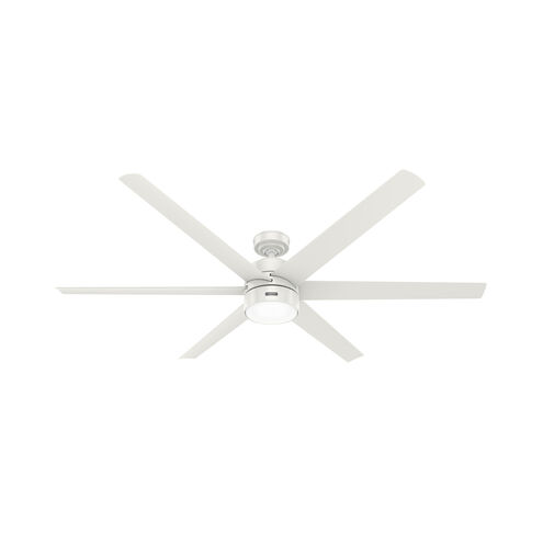 Solaria 72 inch Fresh White Outdoor Ceiling Fan