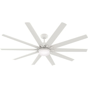 Overton 72 inch Matte White Outdoor Ceiling Fan