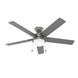 Zeal 52 inch Matte Silver Ceiling Fan