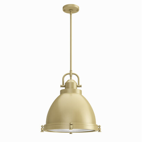 Bridgemoor 3 Light 17 inch Modern Brass Pendant Ceiling Light