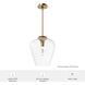 Vidria 1 Light 12 inch Alturas Gold Pendant Ceiling Light, Medium