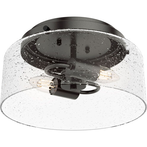 Hartland 2 Light 12 inch Noble Bronze Flush Mount Ceiling Light