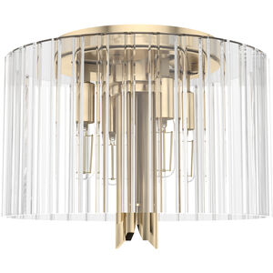 Gatz 4 Light 9.75 inch Alturas Gold Flush Mount Ceiling Light