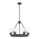 Hartland 6 Light 24 inch Noble Bronze Chandelier Ceiling Light