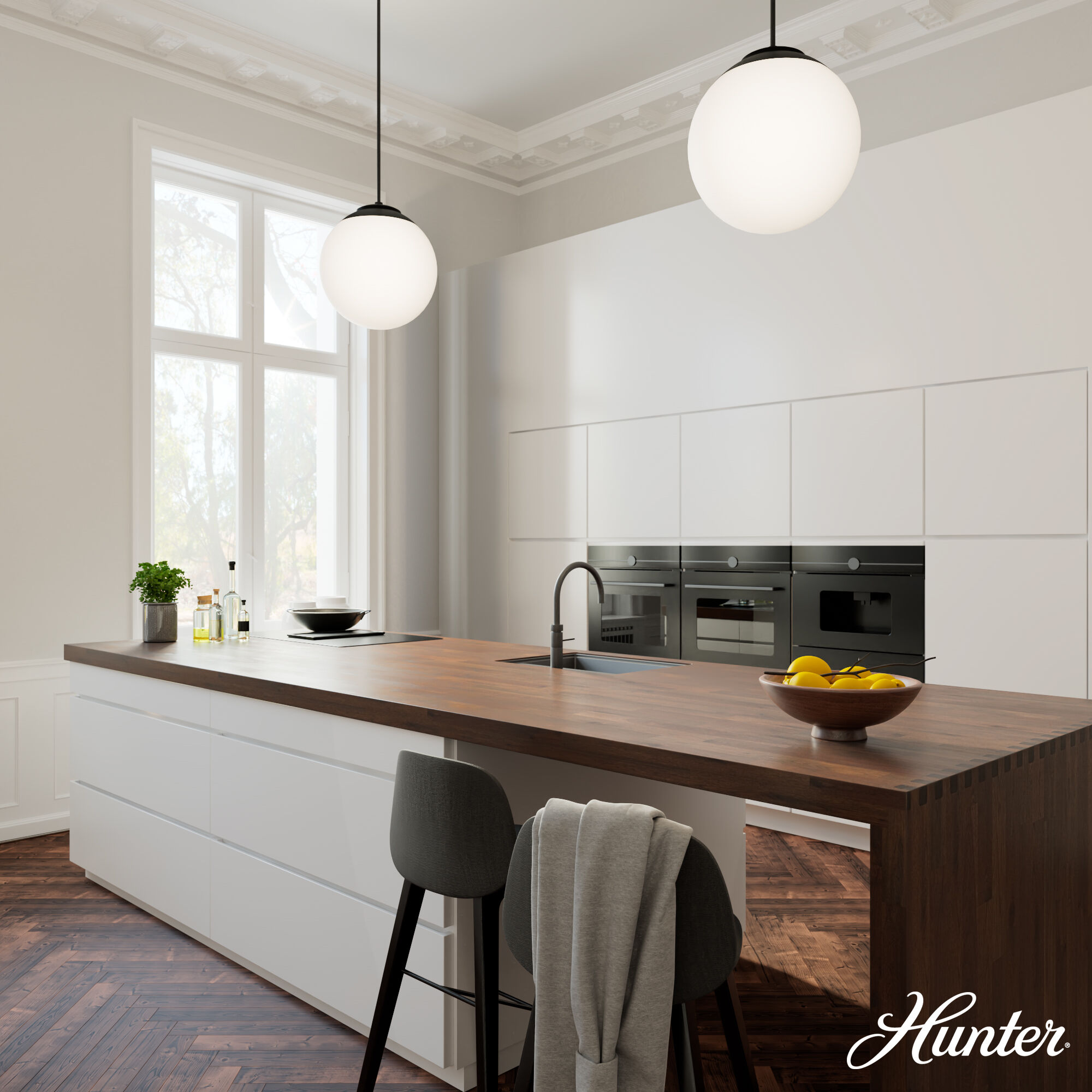 Hepburn 3 Light 16 inch Matte Black Pendant Ceiling Light