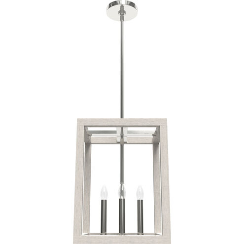 Squire Manor 4 Light 12 inch Distressed White Pendant Ceiling Light