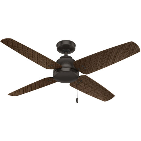 Sunnyvale 52 inch Premier Bronze with P.A. Cocoa Blades Outdoor Ceiling Fan