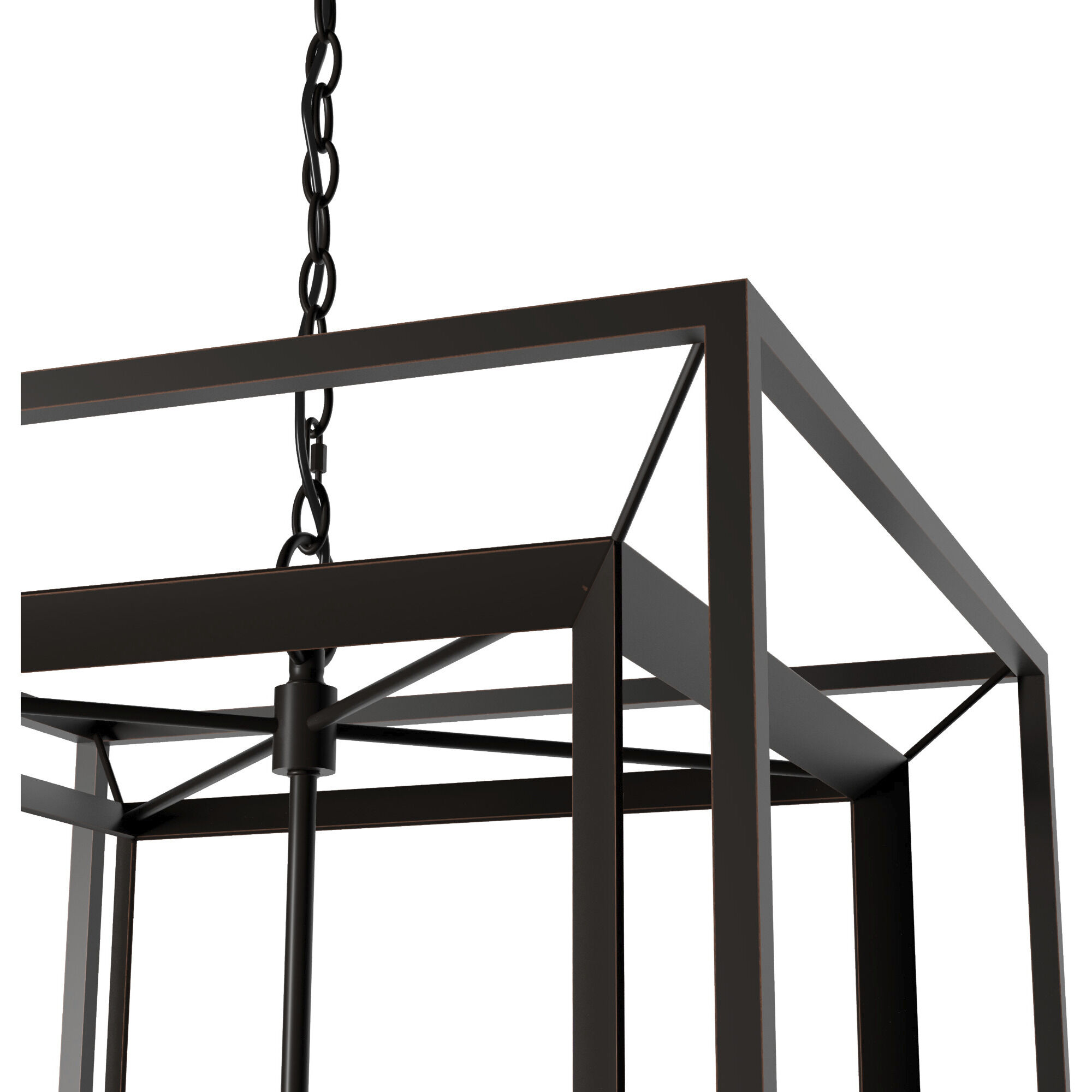 Doherty 4 Light 24 inch Onyx Bengal Chandelier Ceiling Light