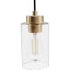 Hartland 3 Light 4.5 inch Alturas Gold Linear Cluster Pendant Ceiling Light, Medium