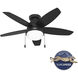 Lilliana 44 inch Matte Black Ceiling Fan