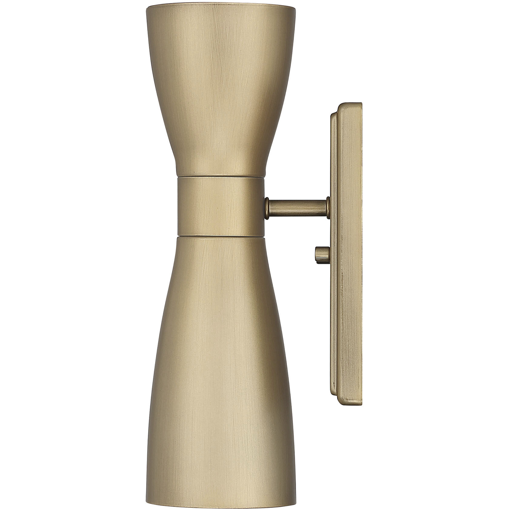 Zola 2 Light 4.75 inch Luxe Gold Sconce Wall Light, Medium