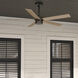 Burton 52 inch Noble Bronze with Golden Maple Blades Outdoor Ceiling Fan
