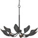 Juneway 10 Light 28 inch Matte Black Chandelier Ceiling Light, Medium