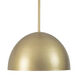 Erling 1 Light 14 inch Luxe Gold Pendant Ceiling Light, Medium