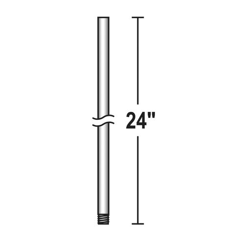 Original Black Fan Downrod, 24"