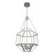 Indria 3 Light 16 inch Brushed Nickel Pendant Ceiling Light