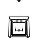 Doherty 4 Light 24 inch Natural Iron Chandelier Ceiling Light