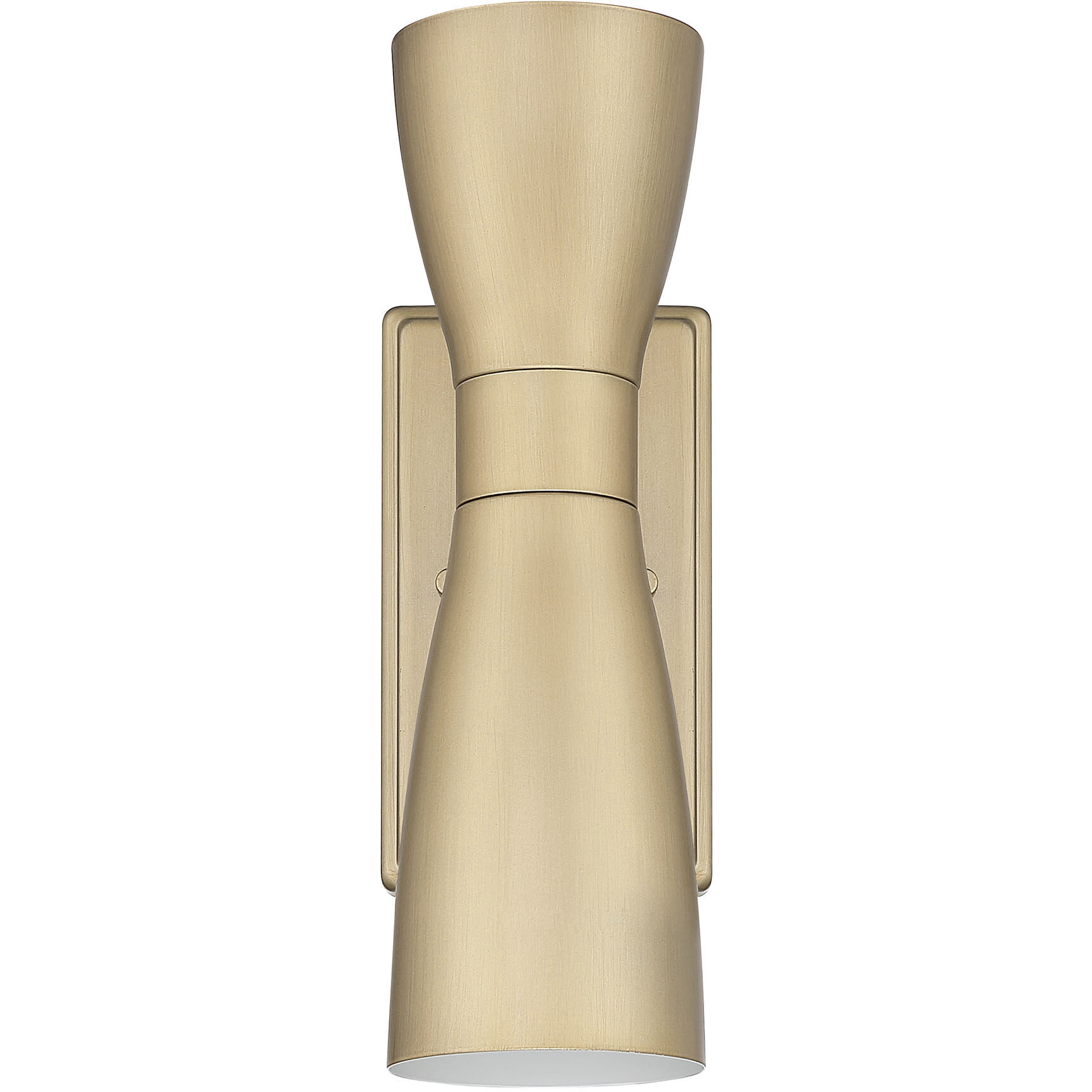 Zola 2 Light 4.75 inch Luxe Gold Sconce Wall Light, Medium