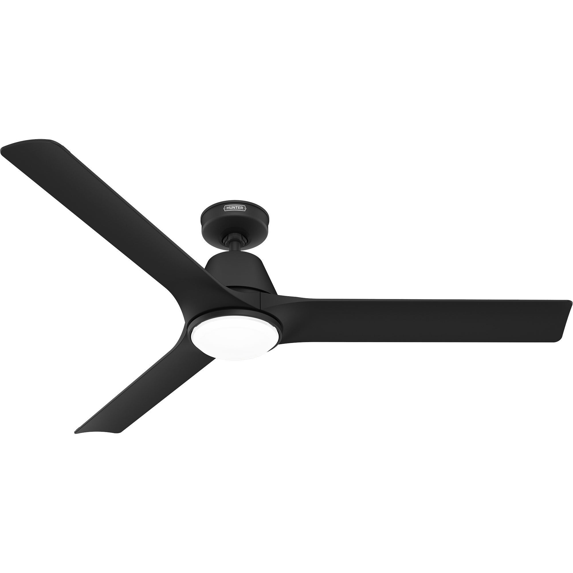 Aeronaut 60 inch Matte Black Outdoor Ceiling Fan