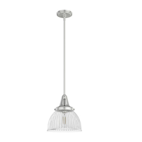 Cypress Grove 1 Light 10 inch Brushed Nickel Pendant Ceiling Light