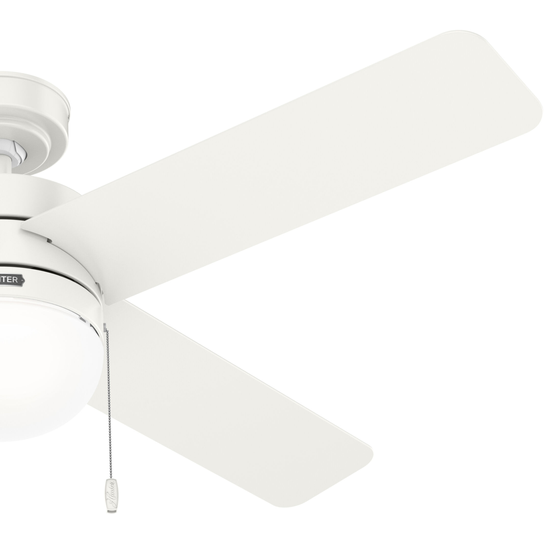 Timpani 52 inch Fresh White Ceiling Fan