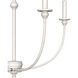 Southcrest 4 Light 26 inch Distressed White Chandelier Ceiling Light
