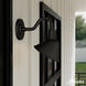 Cassius 1 Light 10.5 inch Matte Black Outdoor Wall Light, Small