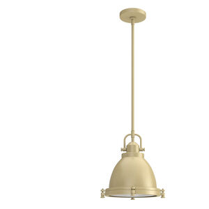 Bridgemoor 1 Light 11 inch Modern Brass Pendant Ceiling Light