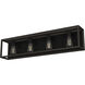 Squire Manor 4 Light 33 inch Matte Black Vanity Light Wall Light