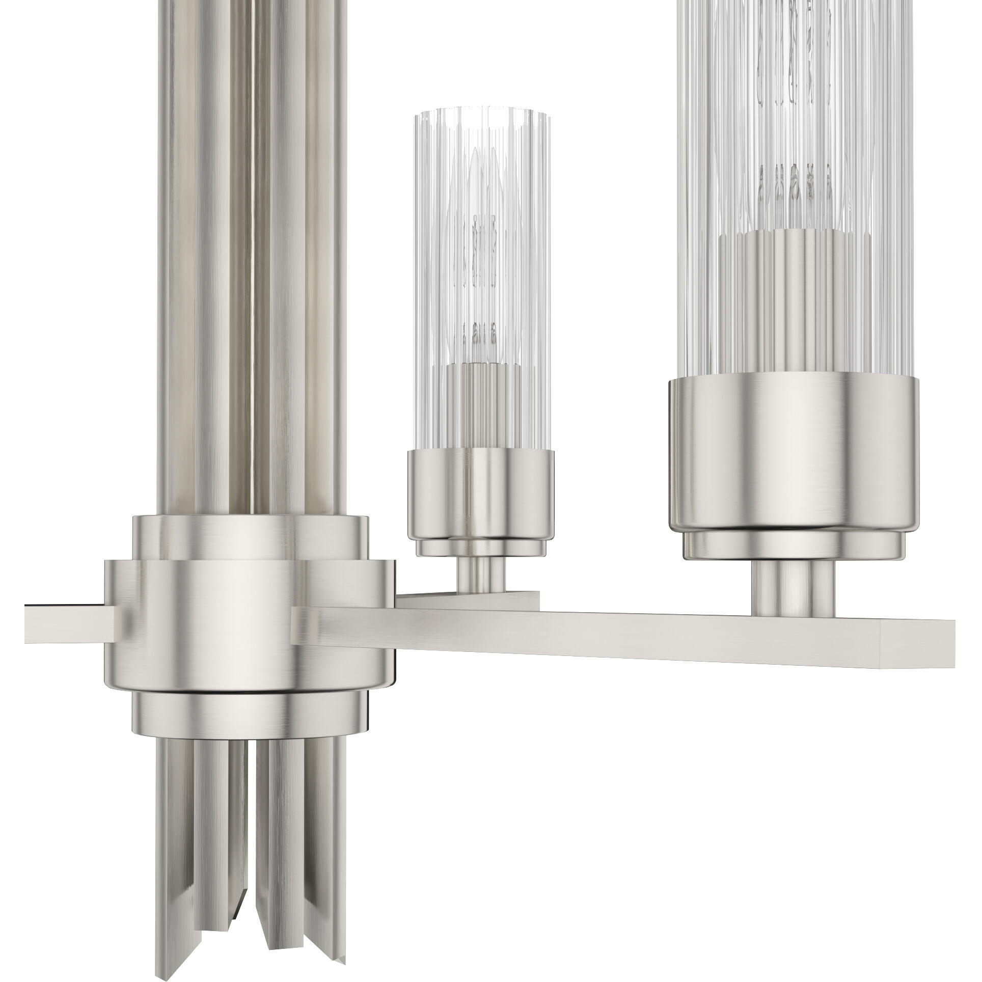 Gatz 3 Light 18 inch Brushed Nickel Chandelier Ceiling Light