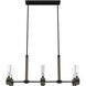 River Mill 6 Light 37 inch Rustic Iron Chandelier Ceiling Light