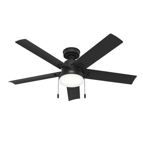 Sea Point 52 inch Matte Black Outdoor Ceiling Fan