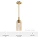Beverly Glen 1 Light 4.5 inch Luxe Gold Pendant Ceiling Light, Mini