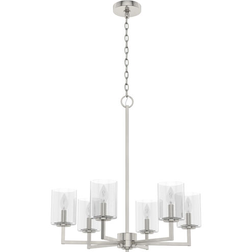 Kerrison 6 Light 24.5 inch Brushed Nickel Chandelier Ceiling Light