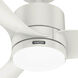 Bolsa 52 inch Fresh White Outdoor Ceiling Fan